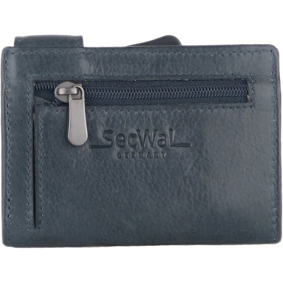 SecWal SecWal 1 Custodia per carte di credito Portafoglio RFID in pelle 9 cm SecWal SecWal 1 Custodia per carte di credito Portafoglio RFID in pelle 9 cm