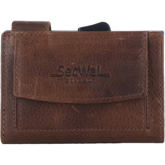 SecWal SecWal 2 Custodia per carte di credito Portafoglio RFID in pelle 9 cm