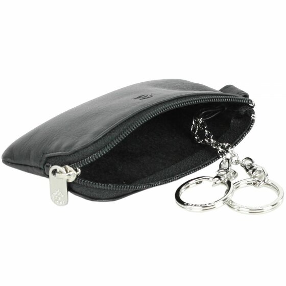 Esquire Portachiavi con logo in pelle 10,5 cm Esquire Portachiavi con logo in pelle 10,5 cm