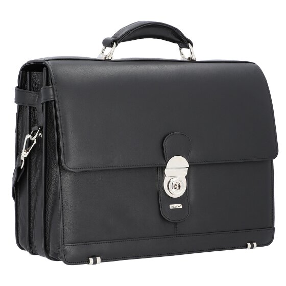 Alassio Cartella Monza in pelle 38 cm scomparto per laptop