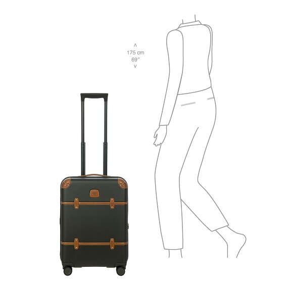 Bric's Bellagio 4 ruote Carrello della cabina 55 cm