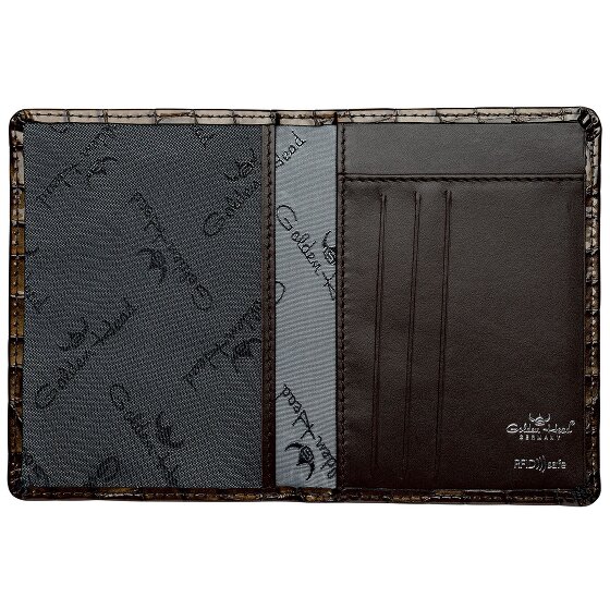 Golden Head Cayenne Custodia per carte d'identità RFID in pelle 9 cm