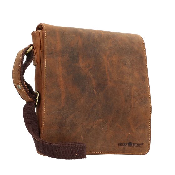 Greenburry Borsa a tracolla vintage in pelle 23 cm