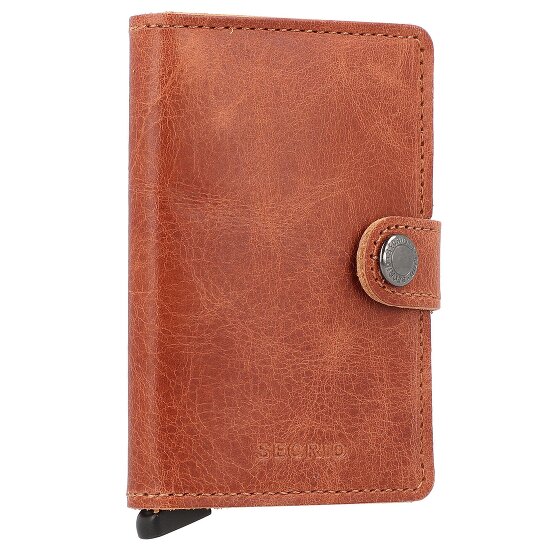 Secrid Miniwallet Vintage Custodia per carte di credito Portafoglio RFID in pelle 6,5 cm
