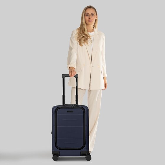 Police London 4 ruote Carrello della cabina 55 cm Scomparto per laptop con piega di espansione