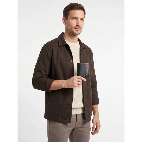 oxmox Leather Portafoglio Protezione RFID Vera Pelle 13 cm