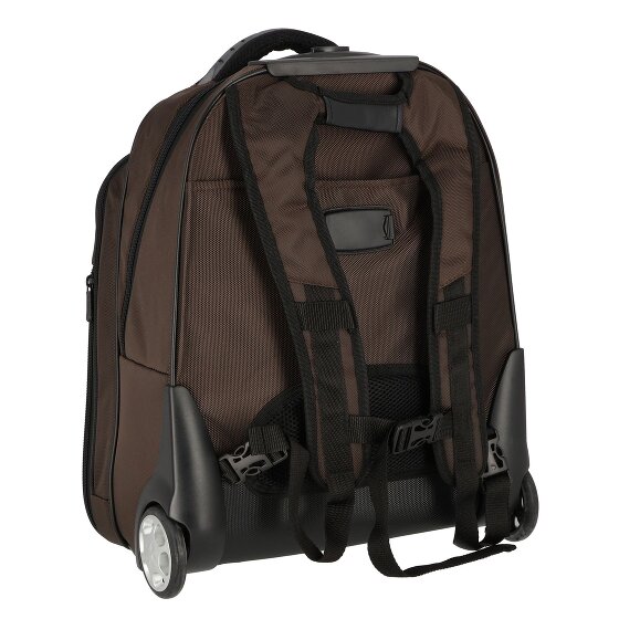 Dermata 2 ruote Zaino trolley 47.5 cm Scomparto per laptop