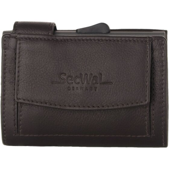 SecWal SecWal 2 Custodia per carte di credito Portafoglio RFID in pelle 9 cm