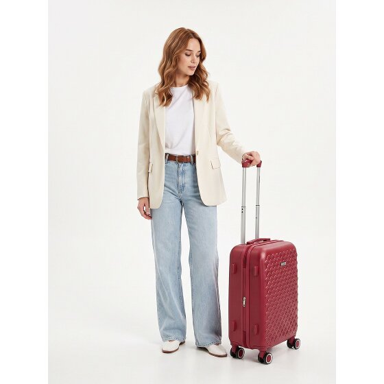 Benzi 5823 4 ruote Trolley cabina S 53 cm espandibile