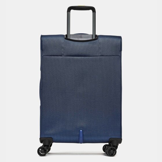 Mandarina Duck Zephyr 4 ruote Carrello M 67 cm con piega di espansione