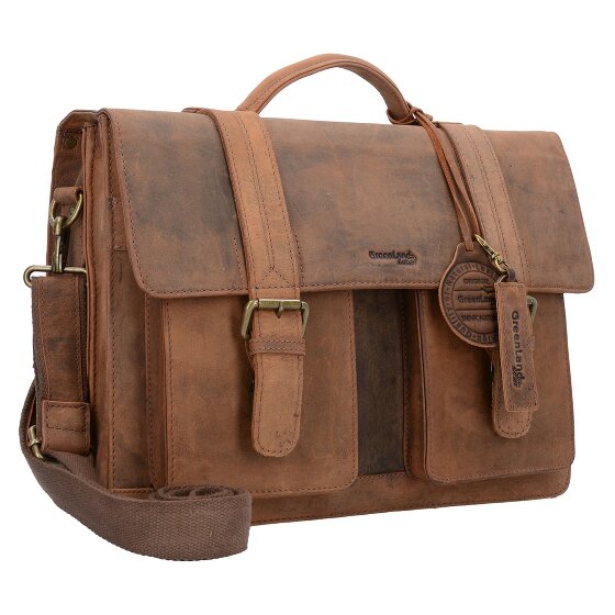 Greenland Nature Montenegro Cartella in pelle 40 cm