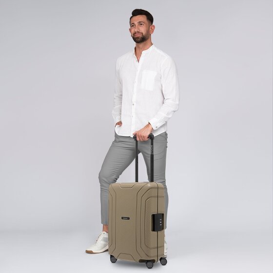 Redolz Essentials 15 Carrello da cabina a 4 ruote da 55 cm con fissaggio a tre punti