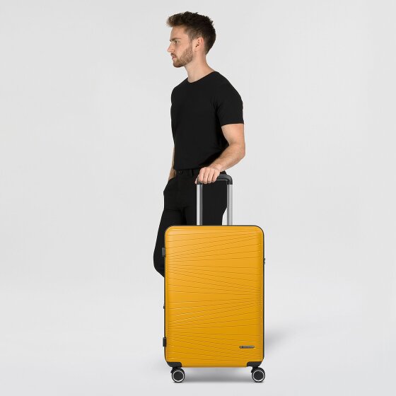 Franky Dallas 3.0 Carrello a 4 ruote M 65 cm con piega elastica