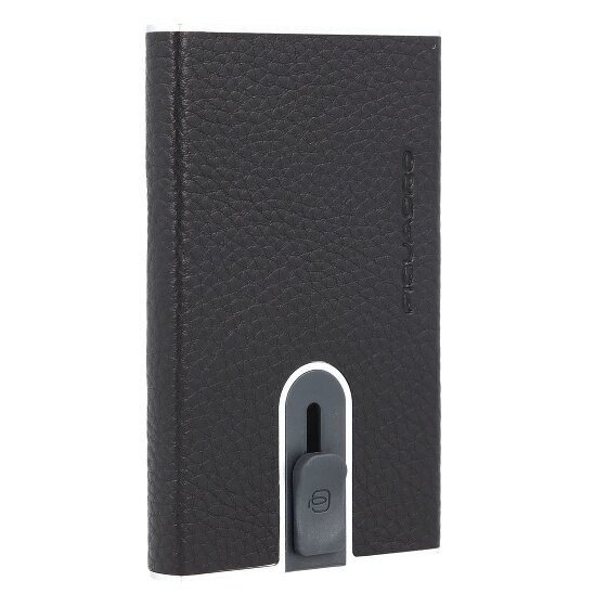 Piquadro Modus Custodia per carta di credito Protezione RFID Vera Pelle 6 cm