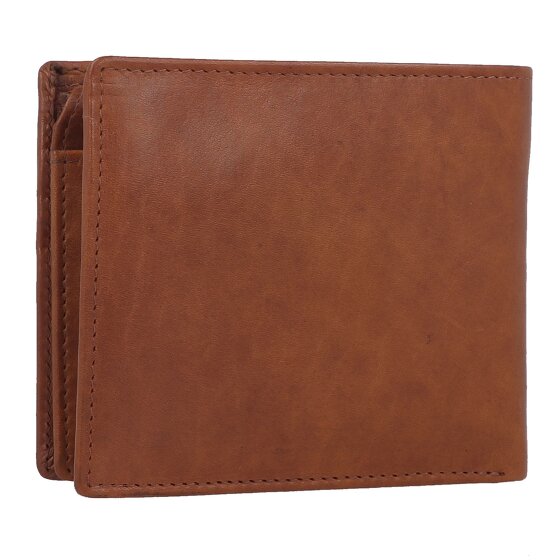 Greenburry Newport Portafoglio Protezione RFID Pelle 11 cm