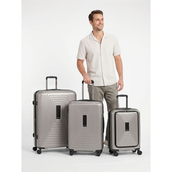Redolz Essentials 14 4 ruote Set di valigie 3 pezzi espandibile