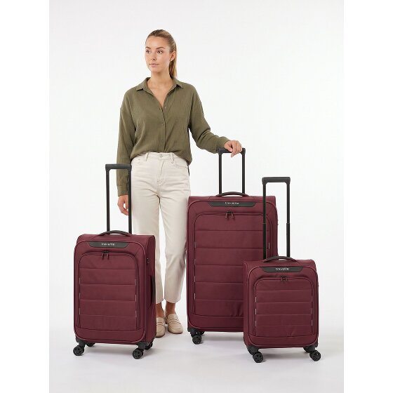 Travelite Skaii 4 ruote Set di valigie 3 pezzi espandibile