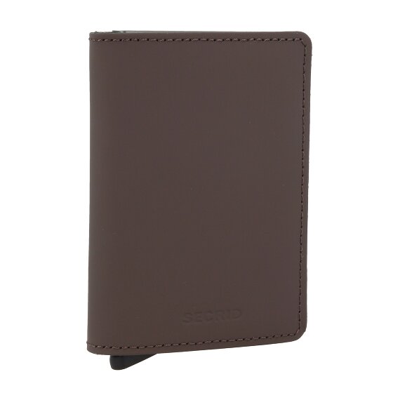Secrid Slimwallet Custodia opaca per carte di credito Portafoglio RFID in pelle 6,5 cm