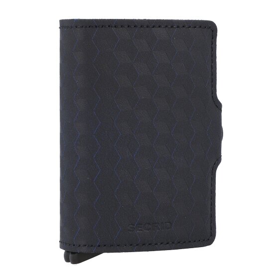 Secrid Twinwallet Porta carte di credito ottico RFID in pelle 7 cm