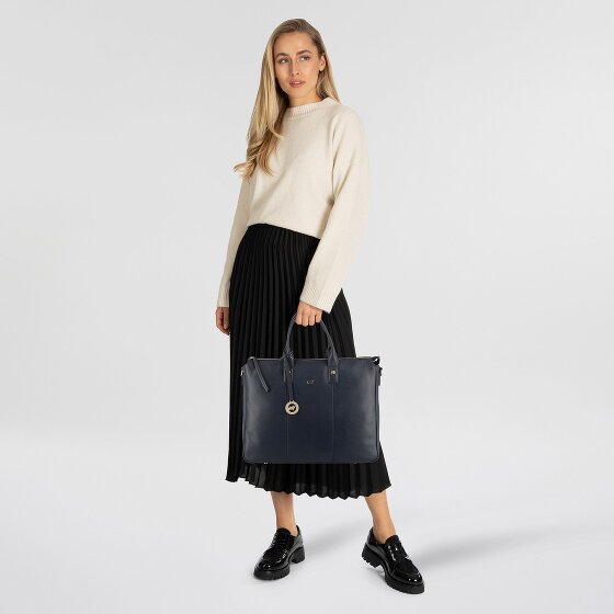 Braun Büffel Hanna Borsa shopper Vera Pelle 39 cm Vano porta PC