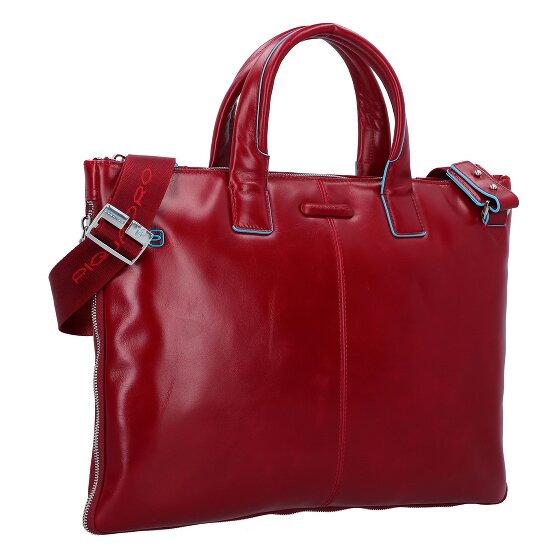 Piquadro Blue Square Valigetta Vera Pelle 42 cm Vano porta PC
