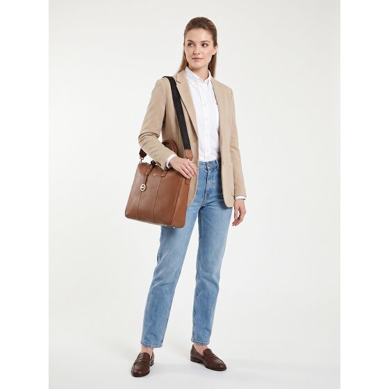 Braun Büffel Hanna Borsa shopper Vera Pelle 39 cm Vano porta PC