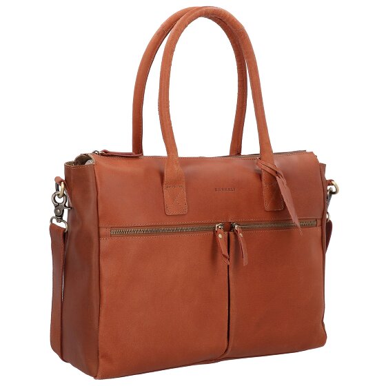 Burkely Borsa a tracolla Valerie vintage in pelle 39 cm Scomparto per laptop Burkely Borsa a tracolla Valerie vintage in pelle 39 cm Scomparto per laptop