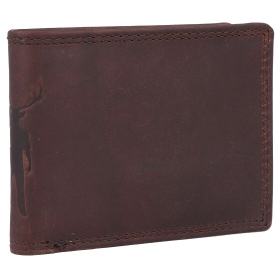 Jack Kinsky Monterey 104 Portafoglio Protezione RFID Pelle 10.5 cm