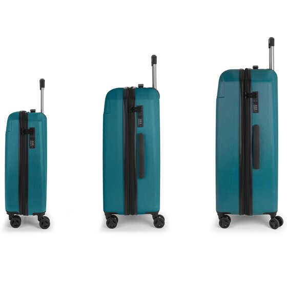 Gabol Mercury 4 ruote Set di valigie 3 pezzi