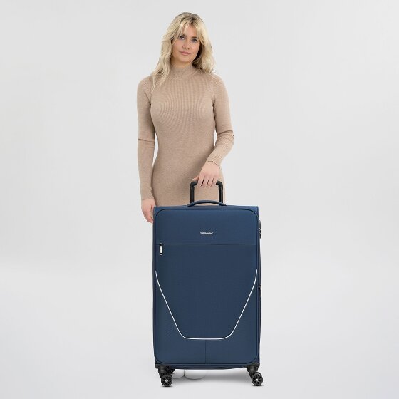 Stratic taska Trolley a 4 ruote L 76 cm con piega a espansione
