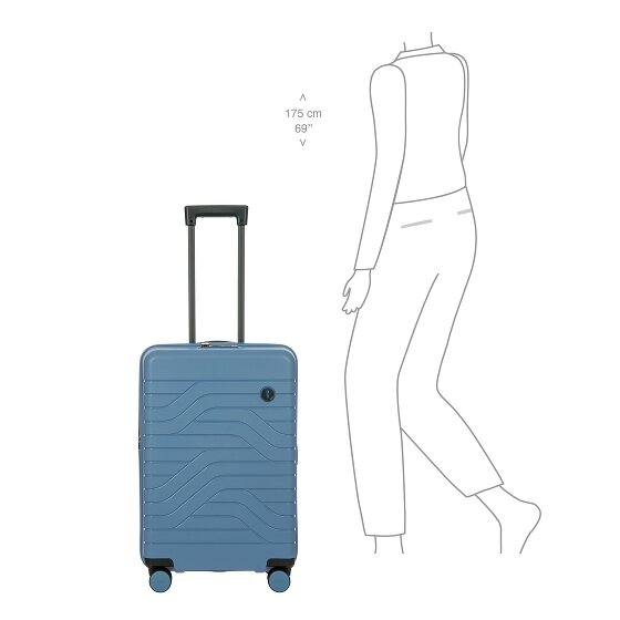 Bric's BY Ulisse Carrello a 4 ruote 65 cm