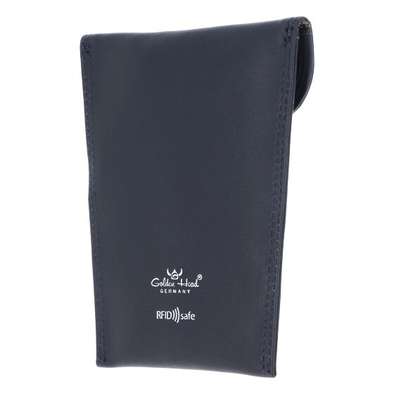 Golden Head Polo Portachiavi RFID in pelle 8 cm