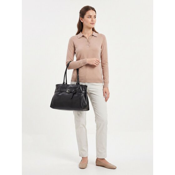 Coccinelle Sabine Borsa a spalla Vera Pelle 36 cm