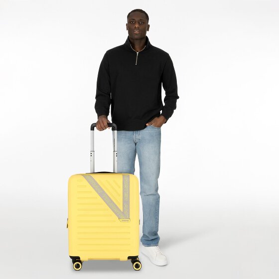 American Tourister Dynabelt 4 ruote Carrello della cabina 55 cm con piega di espansione