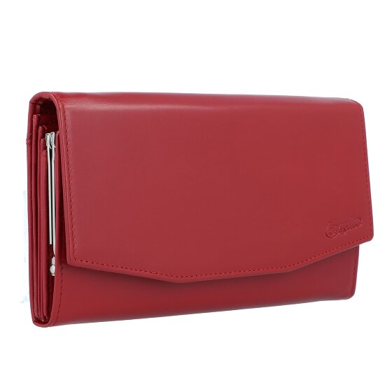 Esquire Nuovo portafoglio di seta in pelle 18 cm