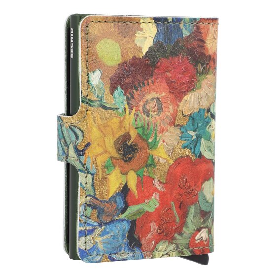 Secrid Art Custodia per carte di credito RFID in pelle 6 cm