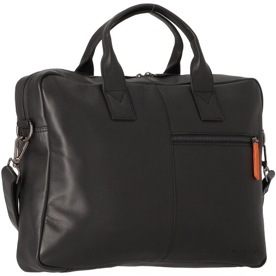 Davidoff Cartella Essentials in pelle 40 cm scomparto per laptop