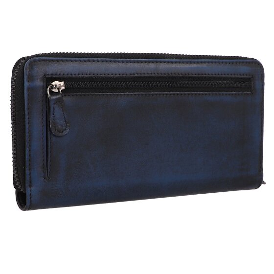 Greenburry Destressed Portafoglio Protezione RFID Pelle 19 cm