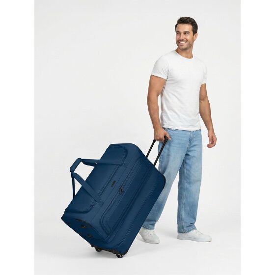 Redolz Duffle Essentials Borsa da viaggio a 2 ruote 70 cm L con patta di espansione