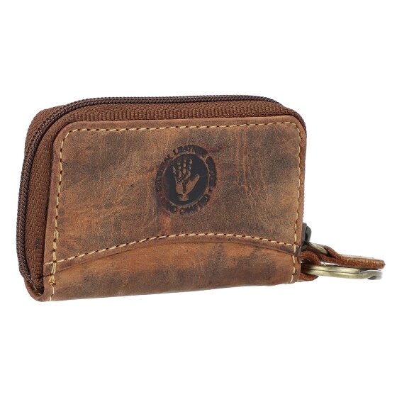 Greenburry Portachiavi vintage in pelle 8,5 cm