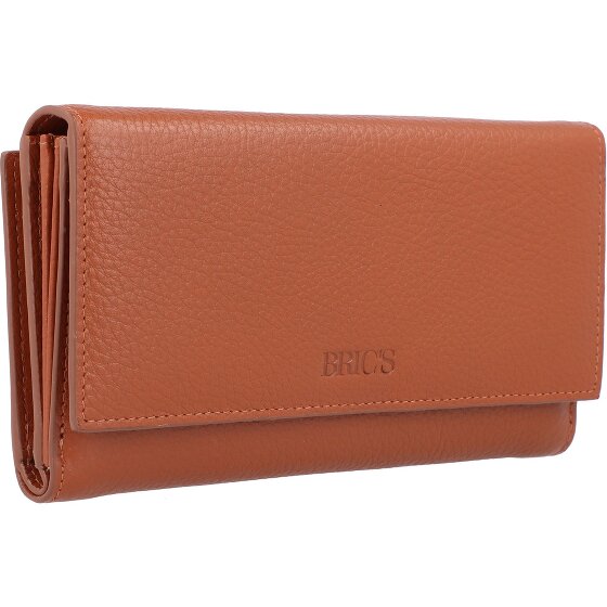 Bric's Marmolada Portafoglio Protezione RFID Vera Pelle 18 cm