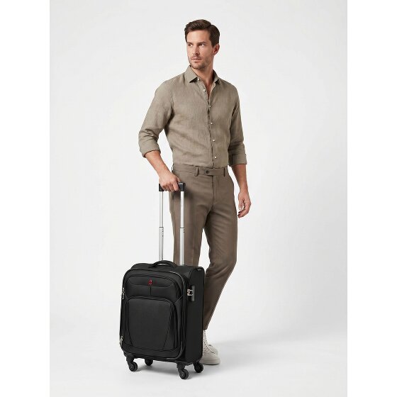 Wenger Beaumont 4 ruote Trolley cabina S 54 cm espandibile