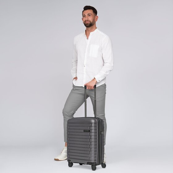 Pactastic Collection 04 THE CABIN + 4 ruote Carrello della cabina S 55 cm con piega di espansione