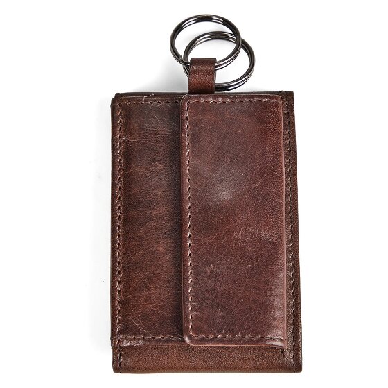 Greenburry Newport Portafoglio Protezione RFID Vera Pelle 8.5 cm