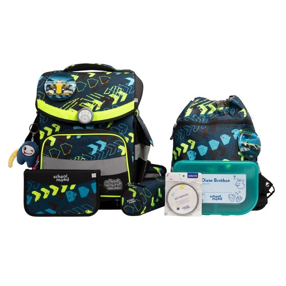 School-Mood Timeless Pro Set di borse per la scuola 7 pezzi