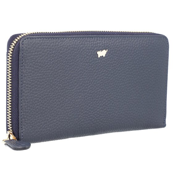 Braun Büffel Asti Portafoglio Protezione RFID Pelle 19 cm