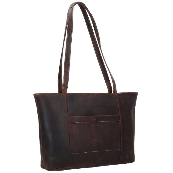 Jack Kinsky Baltimore 18 Borsa a tracolla in pelle 34 cm