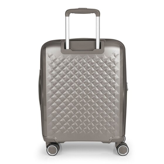 Gabol Queens 4 ruote Set di valigie 4 pezzi con piega di espansione