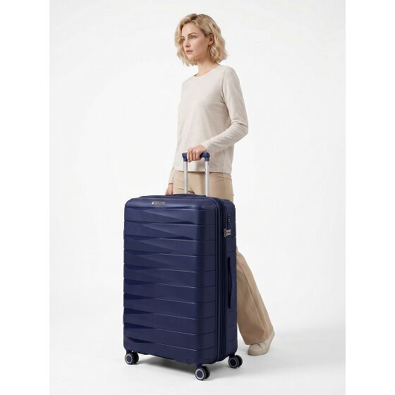 Franky London 4 ruote Carrello L 74 cm espandibile