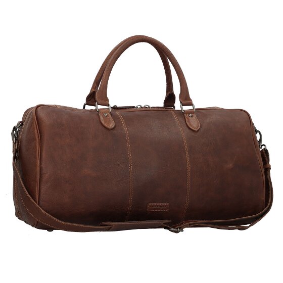Jack Kinsky Porto Borsa da viaggio Weekender Pelle 55 cm